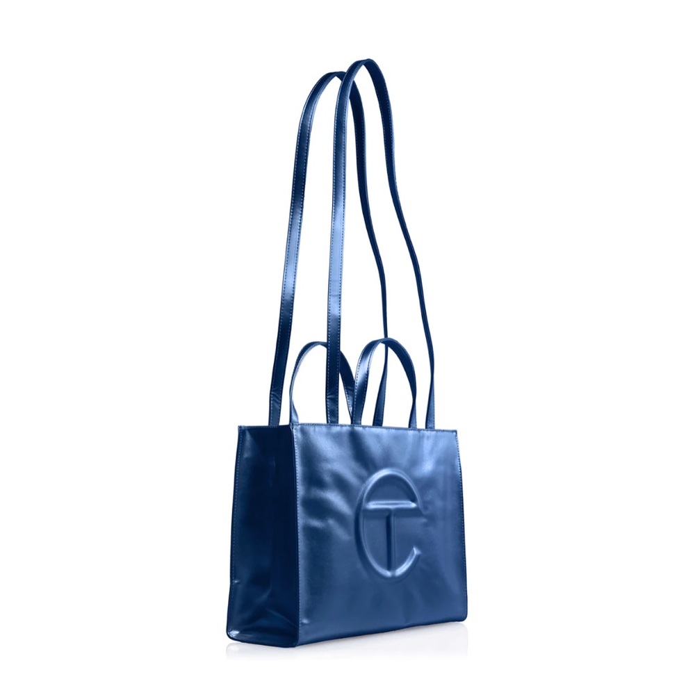 Telfar Cobalt Medium Shopping Bag - NWT